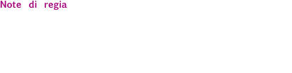 
Note di regia La Notte degli Assassini è una proposta PTA-Architorti che privilegia la scomposizione evidenziata e la coesistenza parallela dei diversi elementi della messinscena – parola, movimento, musica – esplorando un linguaggio alternativo all’opera lirica in cui teatro e musica assumono un’importanza equivalente. 
